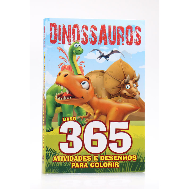 Dinossauros Livro Para Pintar : On Line Editora: : Livros