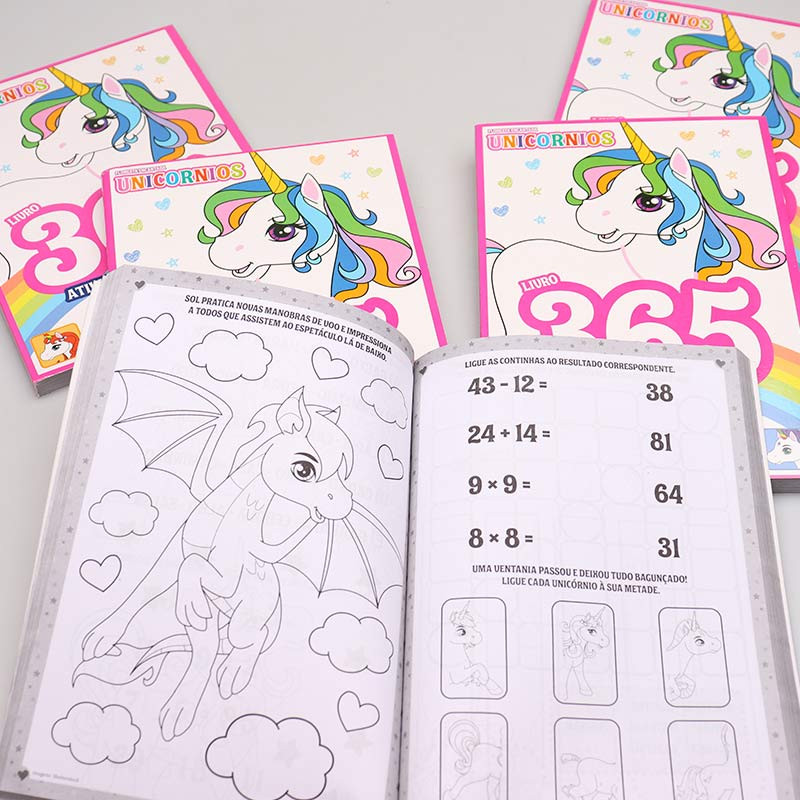desenho para colorir unicornio - Atividades para a Educação Infantil -  Cantinho do Saber