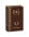 Bíblia King James 1611 | Letra Normal | Capa PU | Marrom