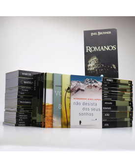 Box Comentários Expositivos | Com 35 Livros | Hernandes dias Lopes + Romanos | Emil Brunner + Kit Encorajamento