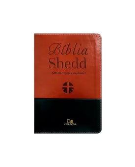 Bíblia Shedd | ARA | Duotone Marrom e Preto