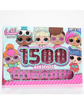 L.O.L. Surprise! | Prancheta Para Colorir com 1500 Adesivos