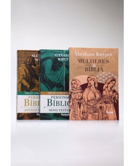Box 2 Livros | Personagens Bíblicos | Alexander Whyte + Mulheres da Bíblia | Abraham Kuyper