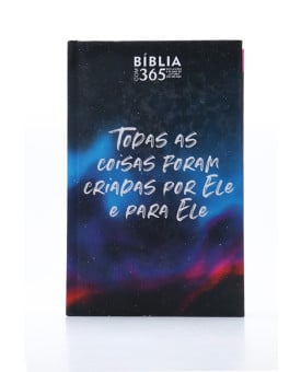 Bíblia Sagrada 365 | RC | Letra Hipergigante | Capa Dura | Nébula