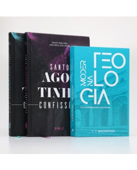 Kit Teologia Moderna + Box 2 Livros Confissões | Meu Propósito de Vida