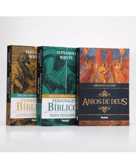 Box 2 Livros | Personagens Bíblicos | Alexander Whyte + Anjos de Deus | Abrahan Kuyper