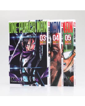 Kit 3 Livros | One Punch Man | Vol. 3, 4 e 5