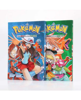 Kit Pokémon FireRed & LeafGreen | Vol. 2 e 3 | Panini