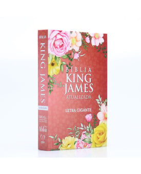 Bíblia Sagrada KJA | King James Atualizada | Letra Gigante | Capa Dura | Primavera 
