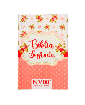 Bíblia Sagrada | NVI | Letra Gigante | Capa Dura | Scrap Book