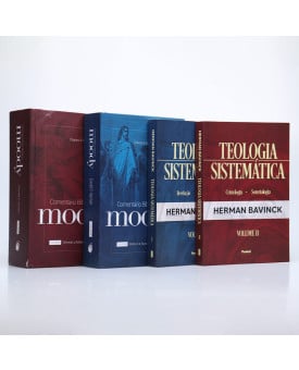Box Teologia Sistemática | Vol. 1 e 2 | Herman Bavinck + Box | Comentário Bíblico Moody | Vol. 1 | Vol. 2 | Teologia Para Todos