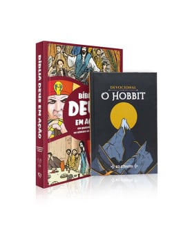 Kit Bíblia Deus em Ação + Devocional O Hobbit | Jovens em Ação