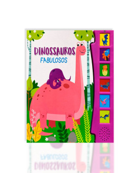 Livro Sonoro | Dinossauros Fabulosos | Pé da Letra