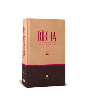 Bíblia e Hinário Novo Cântico | ARA | Capa Dura | Rosa