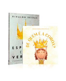 Kit 2 Livros | De Quem É a Coroa? | Phellip Willian + Em Espírito e em Verdade | Rinaldo Seixas (padrão)