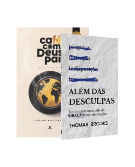 Kit Café Com Deus Pai 2024 + Além das Desculpas