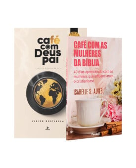 Kit Café Com Deus Pai 2024 + Café com as Mulheres da Bíblia