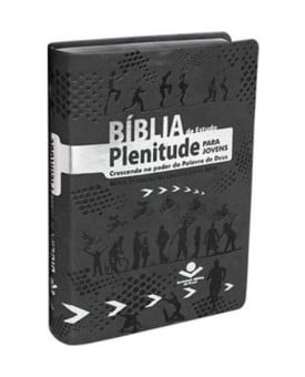 Bíblia de Estudo Plenitude para Jovens | NTLH | capa couro