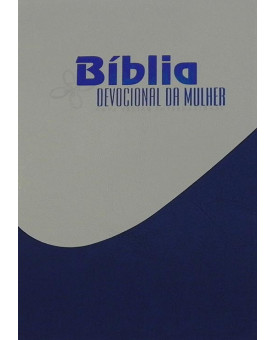 Bíblia Devocional da Mulher | NVI | Média | Letra Normal | Luxo | Azul e Branca