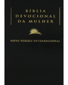 Bíblia Devocional da Mulher | NVI | Média | Letra Normal | Luxo | Preta