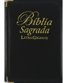 Bíblia Sagrada | ARA | Letra Gigante | Carteira | Preta