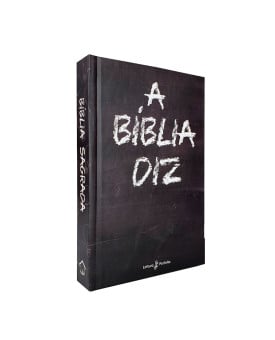 Bíblia de Estudo Diz | NVI | Leitura Perfeita | Capa Dura | Giz (padrão)