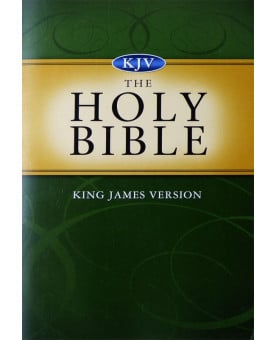 The Holy Bible King James | Letra Normal | Capa Flexível | Verde