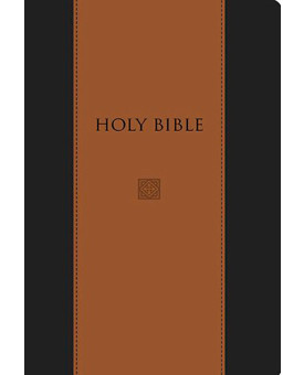 King James Devotional Bible | Letra Normal | Luxo | Preta/Marrom