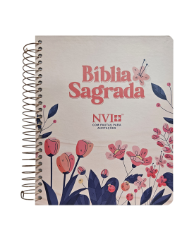 Bíblia para Anoações | NVI | Floral Cartoon