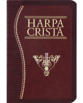 Harpa Cristã | Letra Grande | Capa Sintética | Marrom