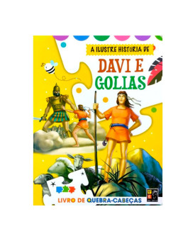 Davi e Golias | Livro Quebra-Cabeça | Pé Da Letra (padrão)