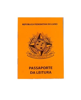 Passaporte da Leitura | Capa Laranja | James Misse (padrão)