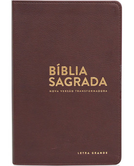 Bíblia Sagrada | NVT | Letra Grande | Luxo | Marrom