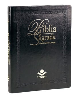 Bíblia Sagrada | RC | Letra Extragigante | Púlpito | Preta