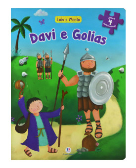 Livro A Davi e Golias | Leia e Monte