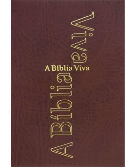 Bíblia Viva - Média - Luxo - Vinho