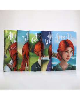 Kit 5 Livros | Anne de Green Gables | Capa Dura