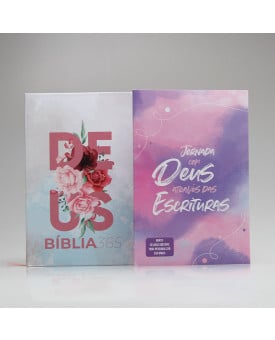 Kit Jornada com Deus Através das Escrituras Aquarela | Deus 365