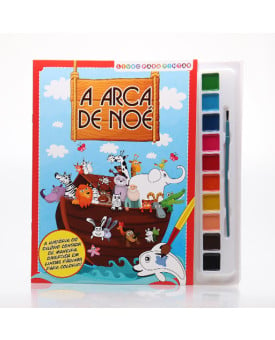 Arca de Noé | Livro para Pintar com Aquarela 