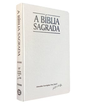 Bíblia Sagrada | ACF | Letra Grande | Luxo | Branca