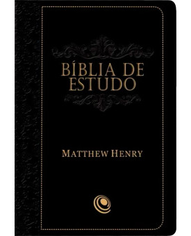 Bíblia De Estudo Matthew Henry  | RC | Preta