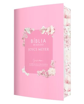 Bíblia de Estudo | Joyce Meyer | NVI | Letra Grande | Floral