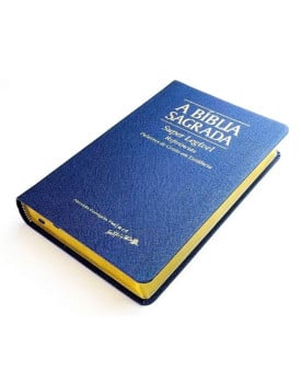 A Bíblia Sagrada | ACF | Extragigante | Luxo | Azul