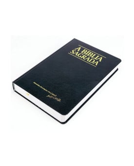 Bíblia Sagrada | ACF | Letra Grande | Semi-Luxo | Preta 