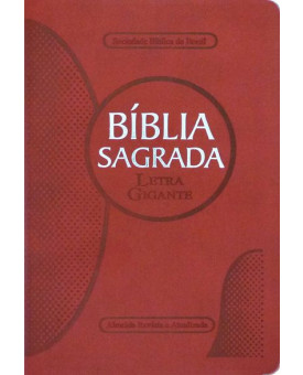 Bíblia Letra Gigante RA Vermelho | Emborrachada