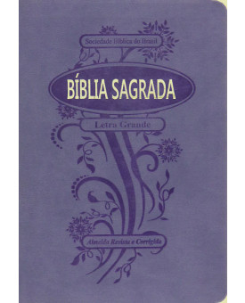 Bíblia Sagrada | RC | Letra Grande | Emborrachada | Lilás 