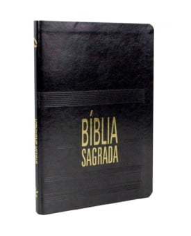 Bíblia Sagrada NAA | Slim | Letra Grande | Preta | Índice 