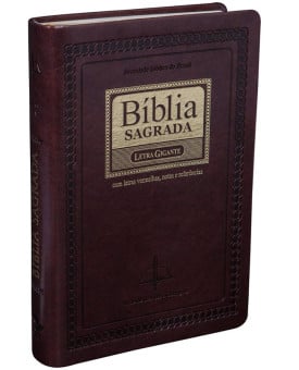 Bíblia Sagrada | RC | Letra Gigante | Capa Sintética | Marrom