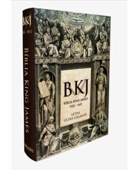 Bíblia Sagrada | King James Fiel 1611 | Ultra Gigante | Capa Dura 
