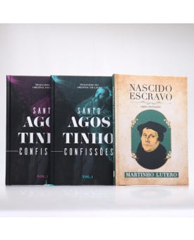 Kit Nascido Escravo + Box 2 Livros Confissões | A Vontade Divina